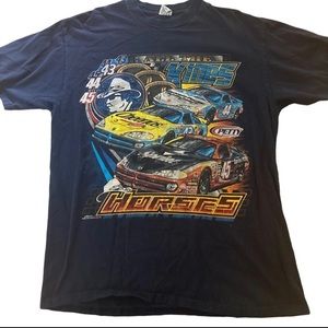 Vintage All The Kings Horses Richard Petty Double Sided 2001NASCAR Shirt Size XL